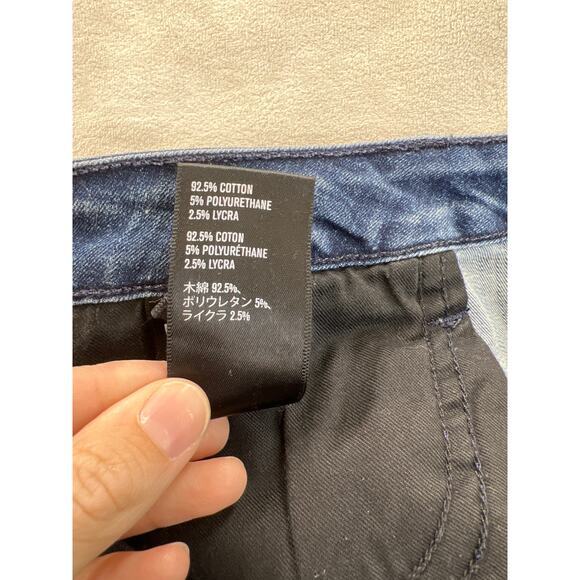 3x1 NYC Women Designer Denim Skinny Leg Blue Jeans Ankle Zip Edgy Grunge Punk - Picture 7 of 9